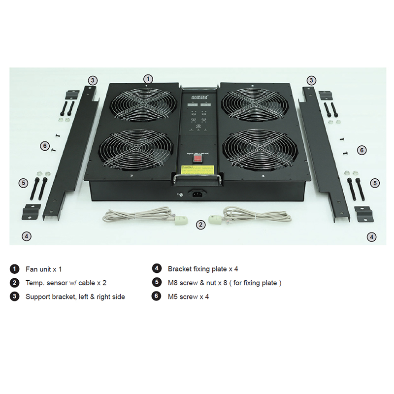 Austin Hughes AH-IC-WF66.4 Infracool Intelligent Raised Floor Mount Fan Unit