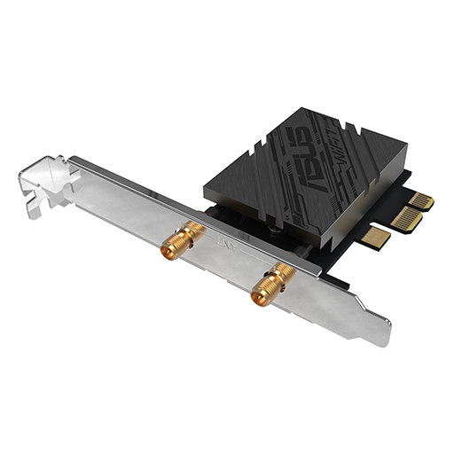 Asus 90IG08U0-MO0B00 BE9400 Wi-Fi 7 Tri-Band PCI Express Adapter, Bluetooth 5.4