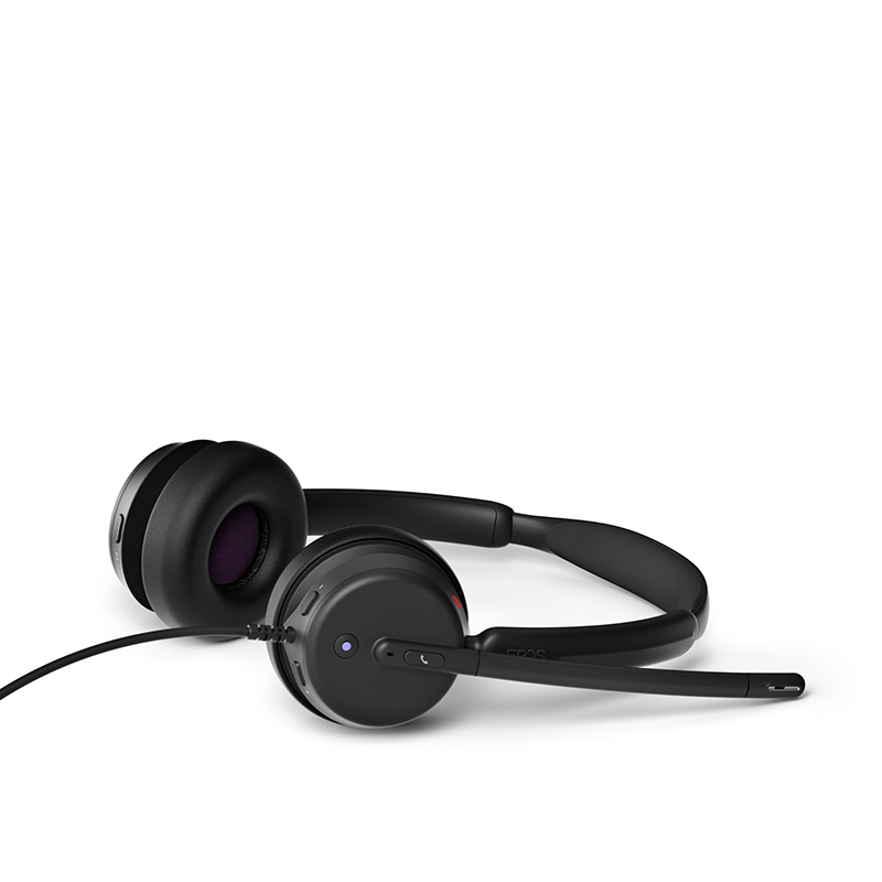 EPOS 1001494 EPOS IMPACT 400 MS UC ANC USB-C+A, Wired Headphones,Black