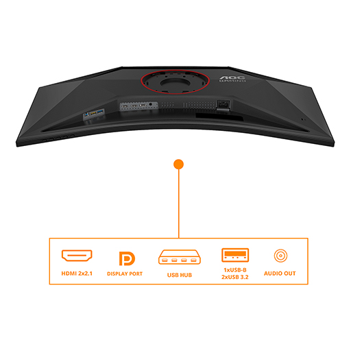 AOC CU34G4Z 34 Monitor VA3440x1440240Hz2x 2.11x 1.4
