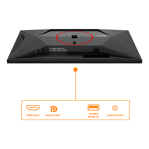 AOC U27G4R AOC Agon 27 INCH IPS 160Hz FHD 320Hz 2 HDMI