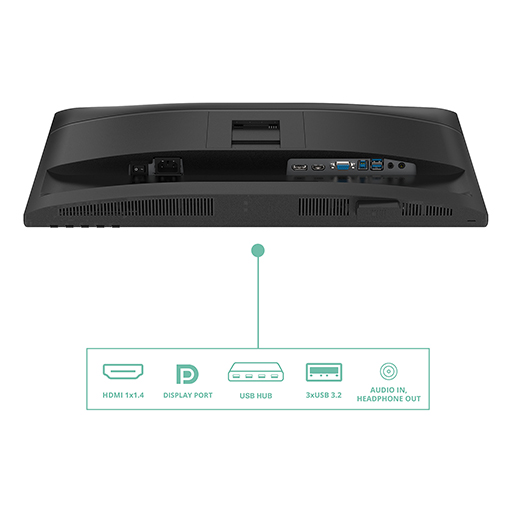 AOC 24P4U AOC 23.8 INCH IPS 120Hz HDMI Speakers HA