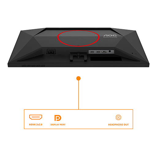 AOC 25G4SRE 24.5 Monitor Fast IPS1920x1080300Hz (OC 310Hz)2x 2.01x 1.4