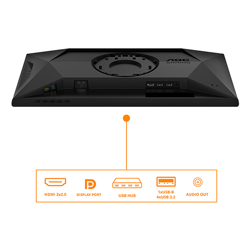 AOC 25G4SXU24.5 Monitor Fast IPS1920x1080300Hz (OC 310Hz)2x 2.01x 1.4