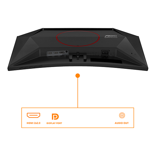 AOC C24G42E 24 Inch FHD Curved Gaming Monitor 