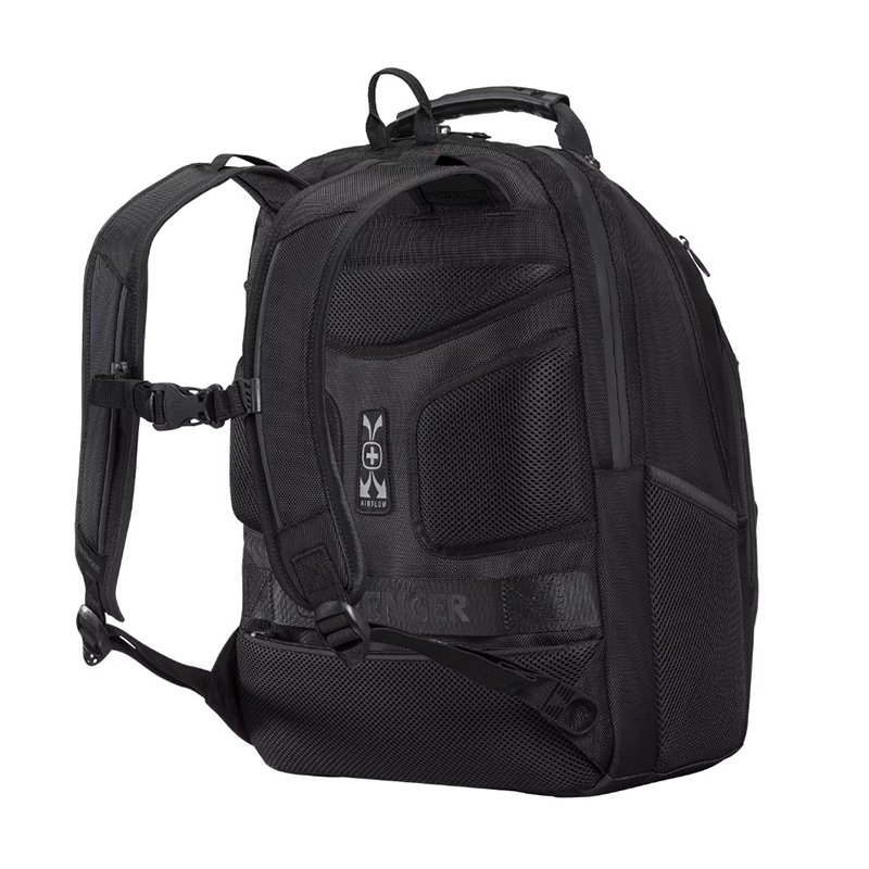 Wenger 653629 Wenger, Legacy Black Series, 16 Inch Laptop Backpack, Black