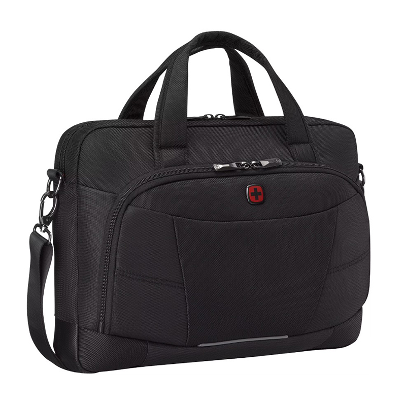 Wenger 653496 Wenger, Altair Brief, 14 - 16 Inch Laptop Briefcase with Tablet Pocket, Black
