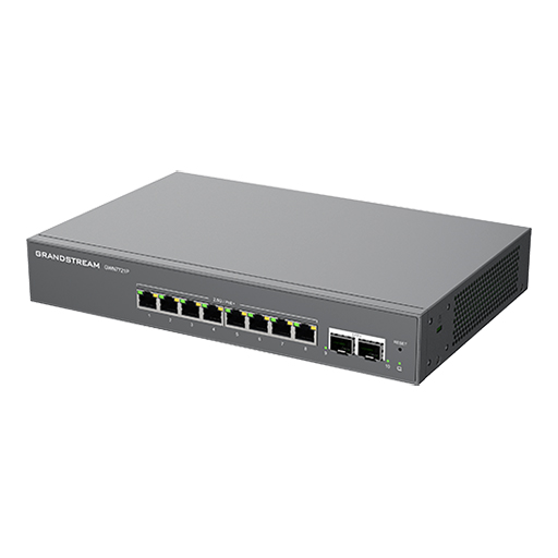 Grandstream GWN7721P 10-port Layer 2 Lite Managed 2.5-Gigabit Network Switch