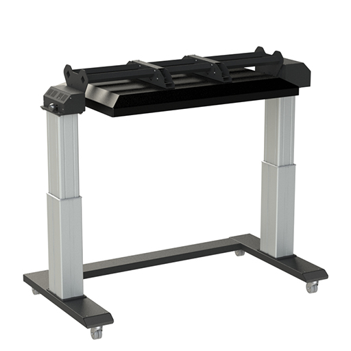 Loxit 4510 Hi-Lo Mono Flip Top 180 Screen Mount Trolley for 65 Inch Screens.