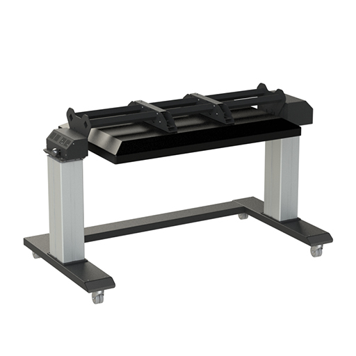 Loxit 4510 Hi-Lo Mono Flip Top 180 Screen Mount Trolley for 65 Inch Screens.