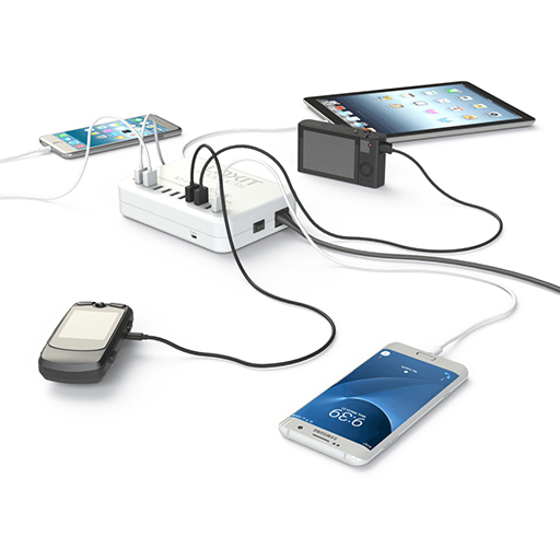 Loxit 7915 10 Port USB C Charging Station - 120W