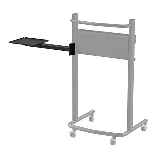 Loxit 8998 Hi-Lo Screen Lift Laptop Shelf - Side Mounted for Screens up to 75 inch