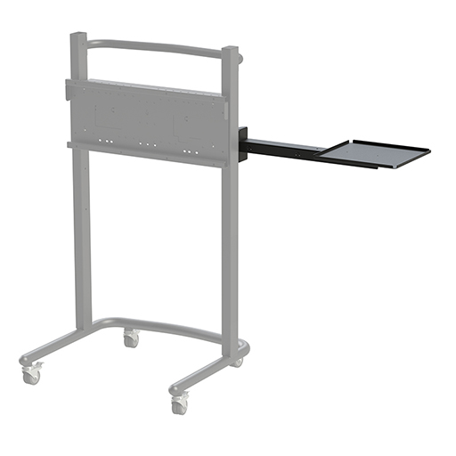 Loxit 8998 Hi-Lo Screen Lift Laptop Shelf - Side Mounted for Screens up to 75 inch