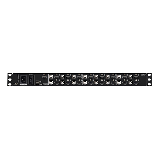 Aten CL3716NX 16-Port USB HDMI Single Rail WideScreen LCD KVM Switch 