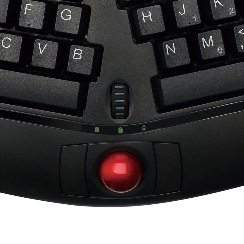 Adesso WKB-3150UB Adesso Tru-Form Keyboard - Compact - Wireless - USB 2.0 - Black