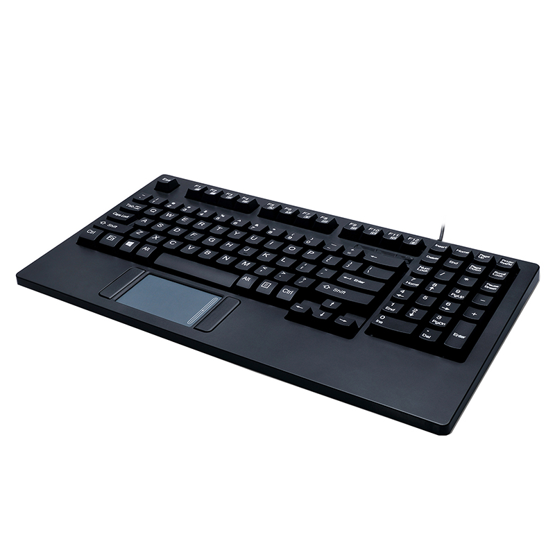 Adesso AKB-425UB Adesso EasyTouch Keyboard - USB Interface - TouchPad - English(US)- Black