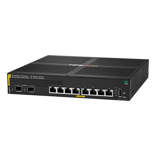 HPE Aruba Networking S4R23A ANW 6000 8G CL4 2F 67W Switch
