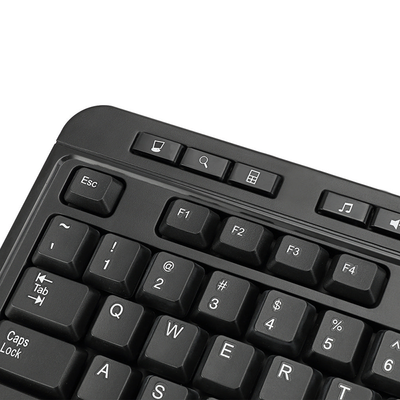 Adesso WKB-1320CB-UK Keyboard & Mouse - With 2.4 GHz RF wireless technology 
