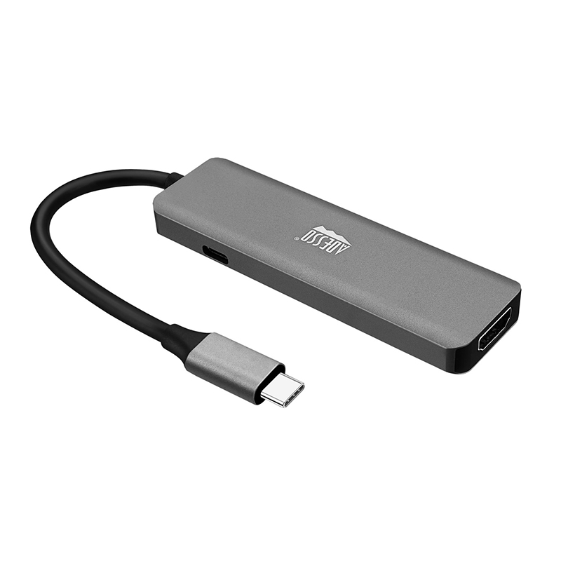Adesso AUH-4020 Adesso Type C Docking Station for Monitor, Notebook, Tablet, Smartphone.