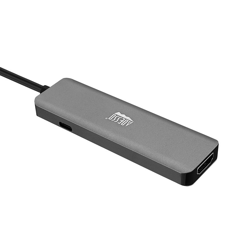 Adesso AUH-4020 Adesso Type C Docking Station for Monitor, Notebook, Tablet, Smartphone.