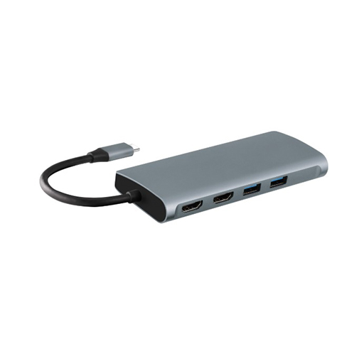 Adesso AUH-4040 USB Type C Docking Station for TV, Projector.