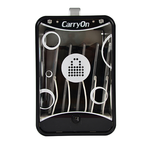 LocknCharge LNC10494 CarryOn Mk2 BLACK USB-C PD Charge 5x less than 10in Devices