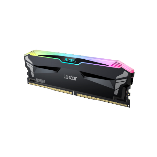 Lexar LD5EU016G-R6400GDLA ARES 6400 DDR5 RGB 2 x 16GB DRAM - Black