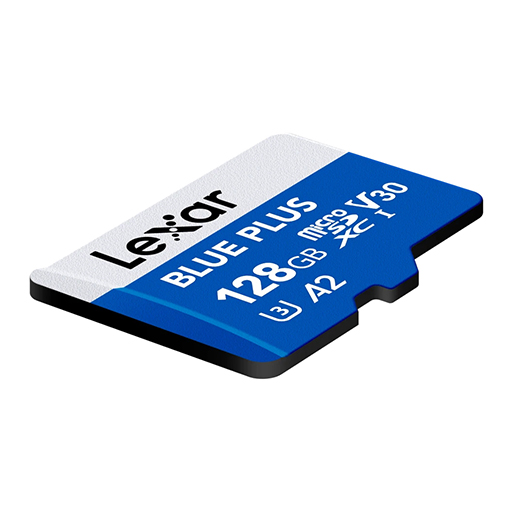 Lexar LMSBLPL128G-BNANG Blue Plus MicroSDXC 128GB Memory Card