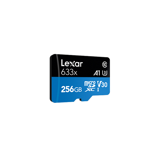 Lexar LSDMI256BB633A TF633X 256GB MicroSDXC Memory Card