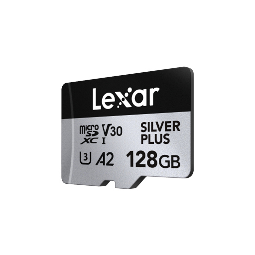 Lexar LMSSIPL128G-BNANG Plofessional SILVER PLUS MicroSDXC 128GB Memory Card