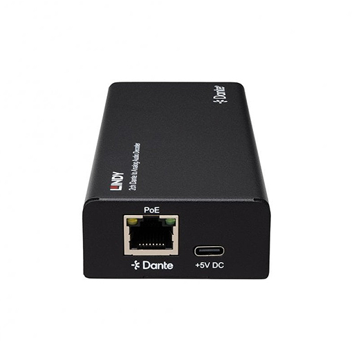 Lindy 70623 2ch Dante to Analogue Audio Decoder