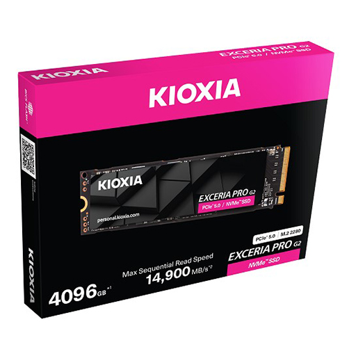Kioxia LVE10Z2T04G8 Kioxia EXCERIA PRO 2TB NVMe