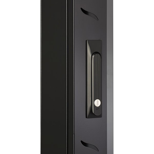 Environ CR600 Rack 600x600mm Glass (F) Vented (R) B/Panels No/Mgmt Black