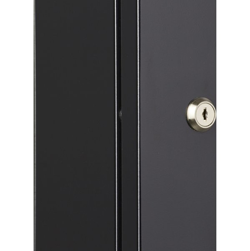 Environ CR600 Rack 600x600mm Glass (F) Vented (R) B/Panels No/Mgmt Black