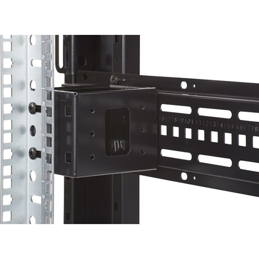 Environ CR600 Rack 600x600mm Glass (F) Vented (R) B/Panels No/Mgmt Black