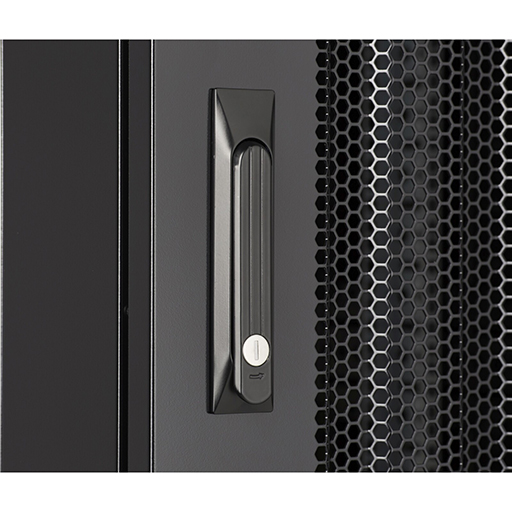 Environ CR600 Rack 600x800mm Glass (F) Vented (R) B/Panels No/Mgmt Black