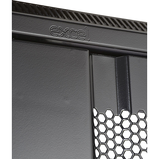 Environ ER600 Rack 600x1000mm W/Vented (F) D/Vented (R) B/Panels F/Mgmt Black