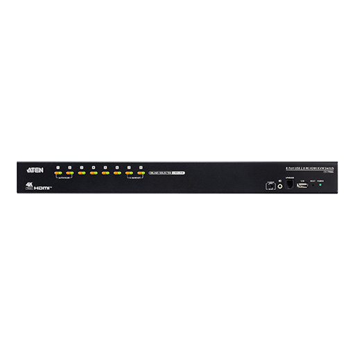 Aten CS1798A 8-Port USB 2.0 4K HDMI KVM Switch