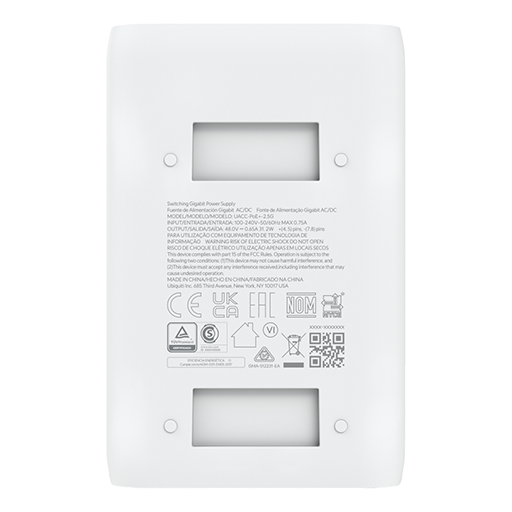Ubiquiti Unifi 2.5G PoE+ Adapter (30W)