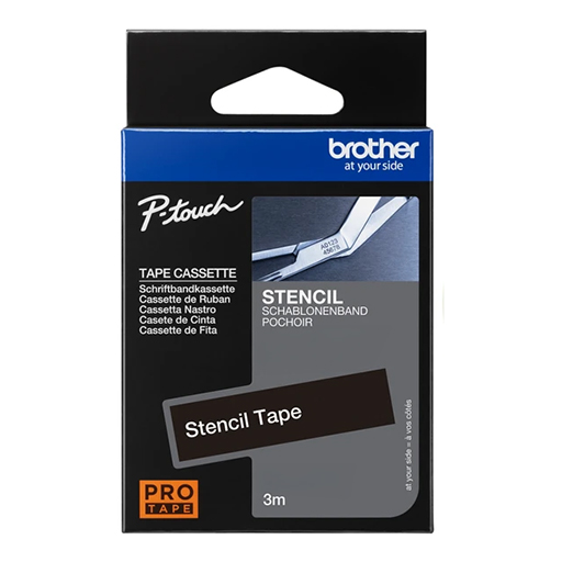 Brother Stencil Tape Cassette - Black