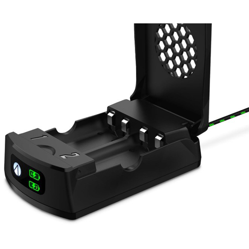 Stealth SX-C10X Twin Rechargeable Battery Packs for XBOX - Black