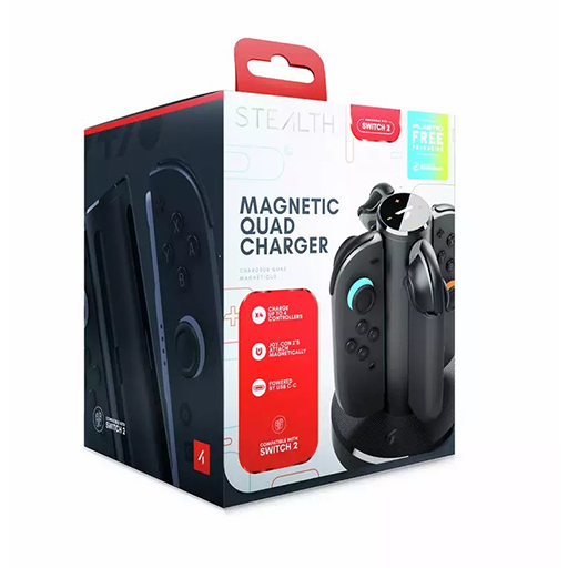Stealth S2-QCD Quad Charging Dock for Switch 2