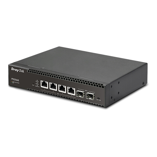 DrayTek VSPX2060-K VigorSwitch PX2060 10Gb Ethernet PoE++ Layer 2+ Managed Switch