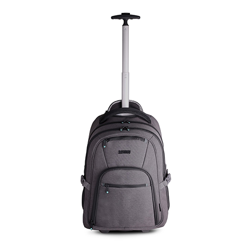 Urban Factory TPE15UF HEAVEE Green: Trolley Travel Backpack 15.6 Inch - Eco Made