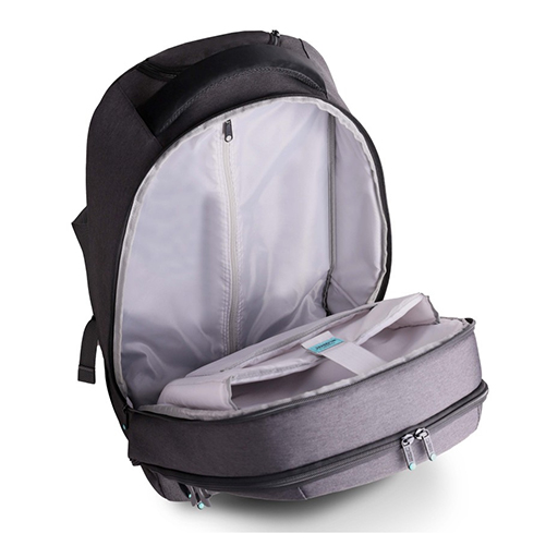 Urban Factory TPE15UF HEAVEE Green: Trolley Travel Backpack 15.6 Inch - Eco Made