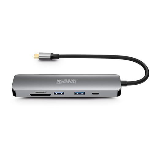 Urban Factory MHC45UF HUBEE 6 in 1: Mini USB-C 100W Docking Station