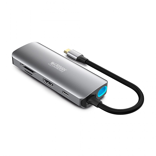 Urban Factory MHC50UF Hubee 8 in 1: USB-C 100W Mini Station