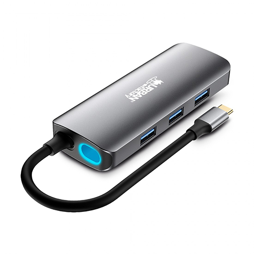 Urban Factory MHC50UF Hubee 8 in 1: USB-C 100W Mini Station