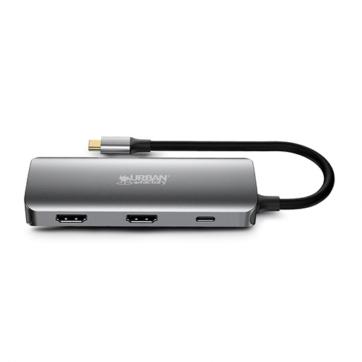 Urban Factory MHC55UF HUBEE 7 in 1: USB-C 100W Mini Station