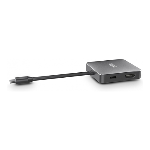 Urban Factory TCM05UF HUBEE Light- USB-C Mobile Station, Grey